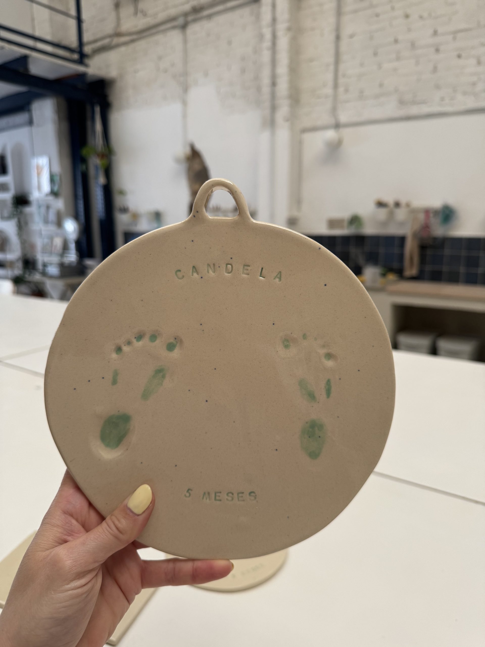 Placa de Recuerdo – Huella de tu Bebé - Imagen 4