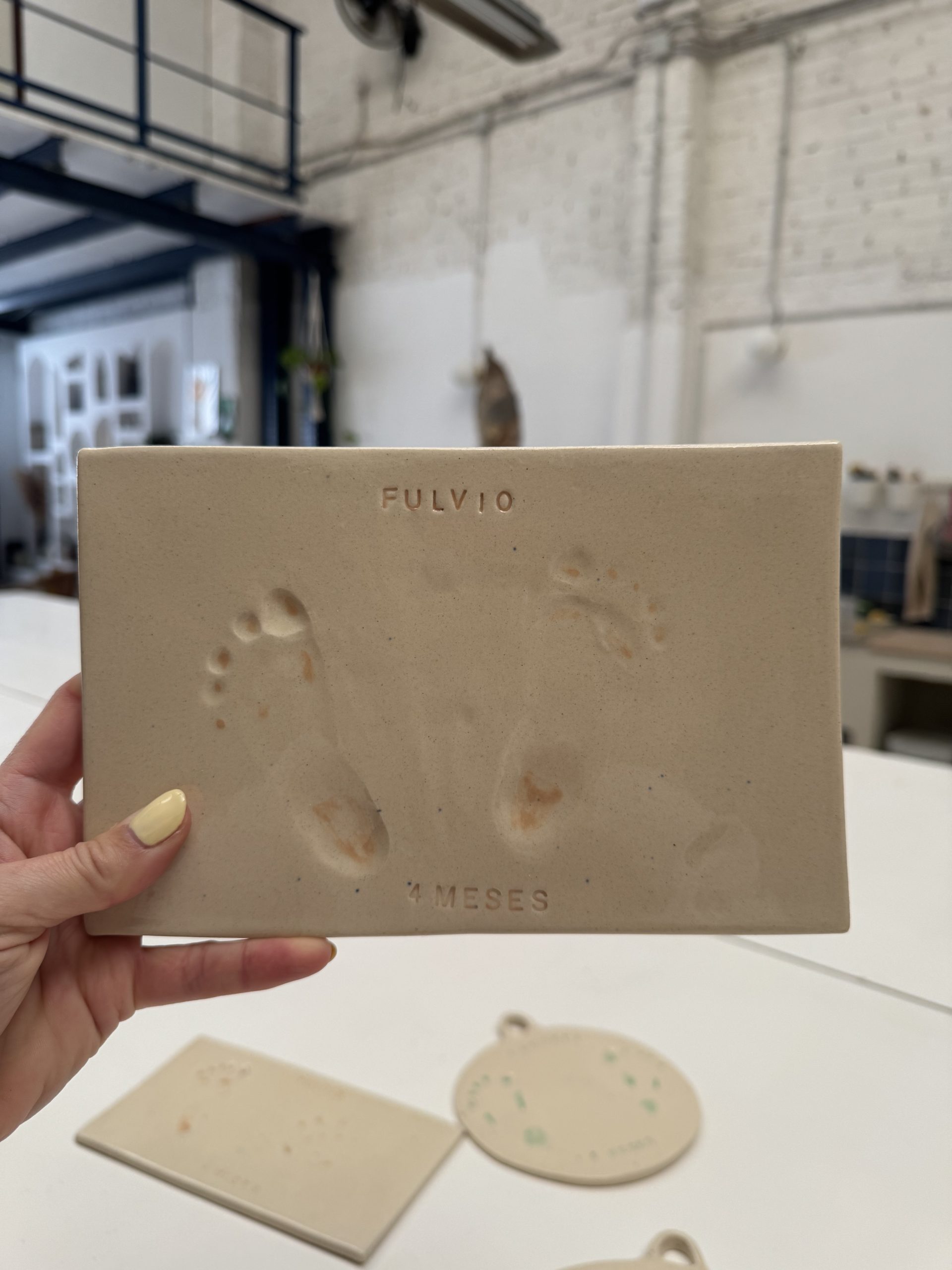 Placa de Recuerdo – Huella de tu Bebé - Imagen 5